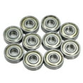 10Pcs Replacement Skateboard Bearings 608 Zz (Abec7) Double Shielded