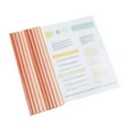 thumbnail image 1 of 10Pcs 60 Sheet Capacity Binder Paper Protector, Report Folders with Clear Cover, 1 of 10