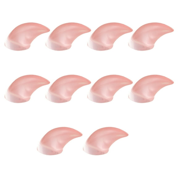 10Pcs Resin Bestial Nails Fursuit Paws Nails Realistic Nails Cosplay Costume Accessories for Halloween