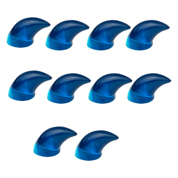 10Pcs Resin Bestial Nails Fursuit Paws Nails Realistic Nails Cosplay Costume Accessories for Halloween