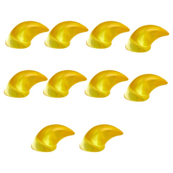 10Pcs Resin Bestial Nails Fursuit Paws Nails Realistic Nails Cosplay Costume Accessories for Halloween