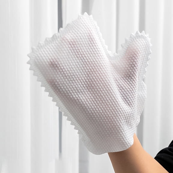 10Pcs Reusable Textured Cleaning Gloves, High Absorbency Household Duster Mitt, Wet Dry Dual-use Chore Tool, Lint-free Multi-surface Decontamination Accessory, Durable Home Sanitation Supply