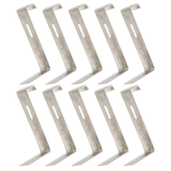 10Pcs Roof Tile Clips Roof Tile Clamps Non-slip Roof Tile Clamps Hooks Roof Tile Fix Tools