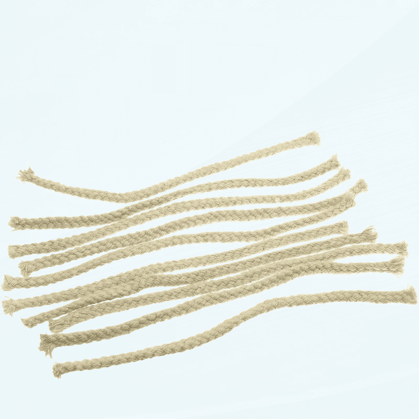 10Pcs Round Cotton Wick Kerosene Oil Lantern Stitch Wick Lamps 20cm Length (Not Included Lamp)