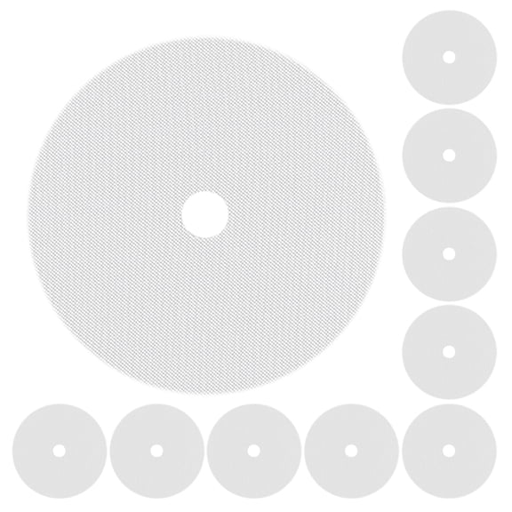 10Pcs Round Silicone Dehydrator Sheets Non-stick Reusable Fruit Dehydrator Mats for Fruit Dryer