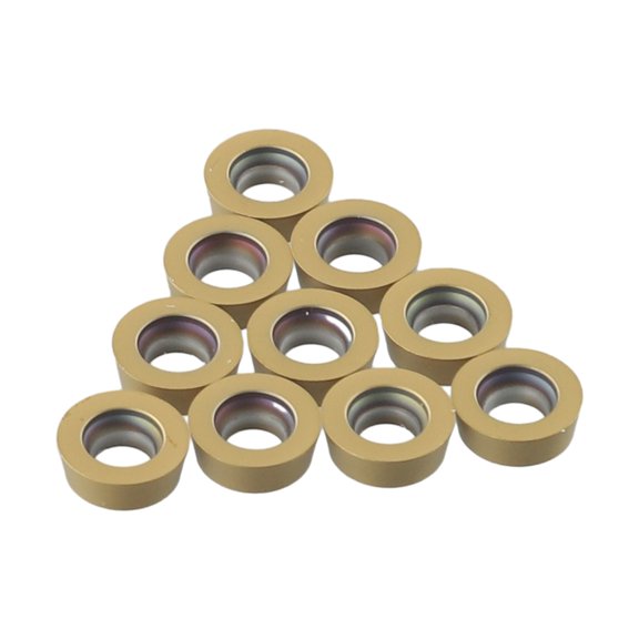 10Pcs Rpmw1003Mo Dp5320 R5 Cnc Carbide Round Milling Insert For Steel Srdpn