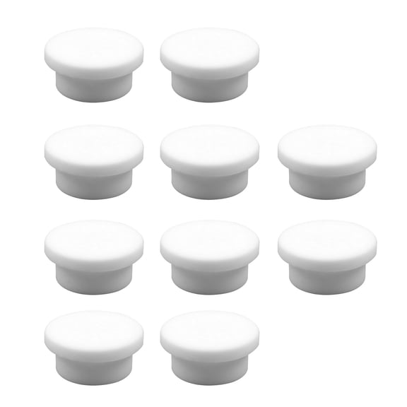 10Pcs Rubber Sink Overflows Caps Cover Washbasin Drain Seal Stopper Sink Bathtub Drain Caps Plug for Bathroom Kitchen