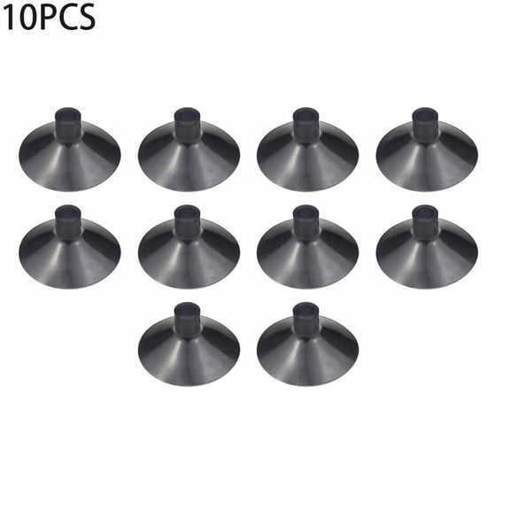 10Pcs Rubber Suction Cup Arrow Tips Soft For Target Practice, Fit 7.6mm Shaft Accessories Garden Game(Black)