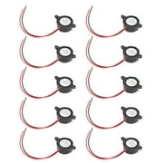 10Pcs SFM-20B High Decibel Alarm Buzzers 324V Piezoelectric Sound Devices for Educational Circuits and Experiments