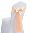 thumbnail image 1 of 10Pcs Satin Chair Sashes Ties - Wedding Banquet Party Event Decoration Chair Bows-Champagne, 1 of 5