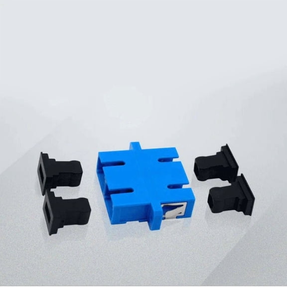 10Pcs Sc-Sc Multimode Duplex Optical Fiber Optic Cable Coupler Adapter Coupling