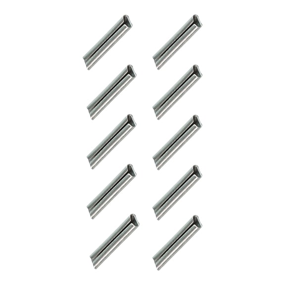 10Pcs Scale Railway Track Iron Connectors Seamless for Model Train Track Layout Rails Joiner for Smooth Operate