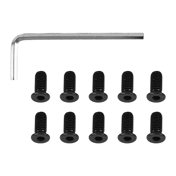 10Pcs Scooter Handlebar Front Fork Tube Screws with Hexagon Handle Replacement Parts xwm25