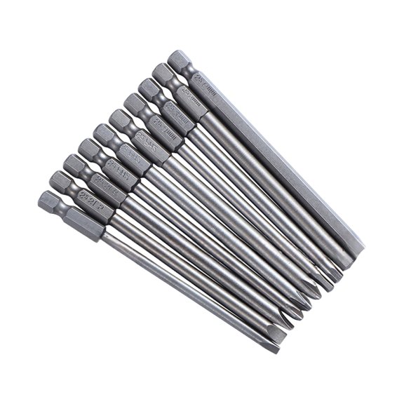 10Pcs Screwdriver Bit Hexagonal Driver Tamper Proof Security Screw Driver Power Tool Repair Accessories