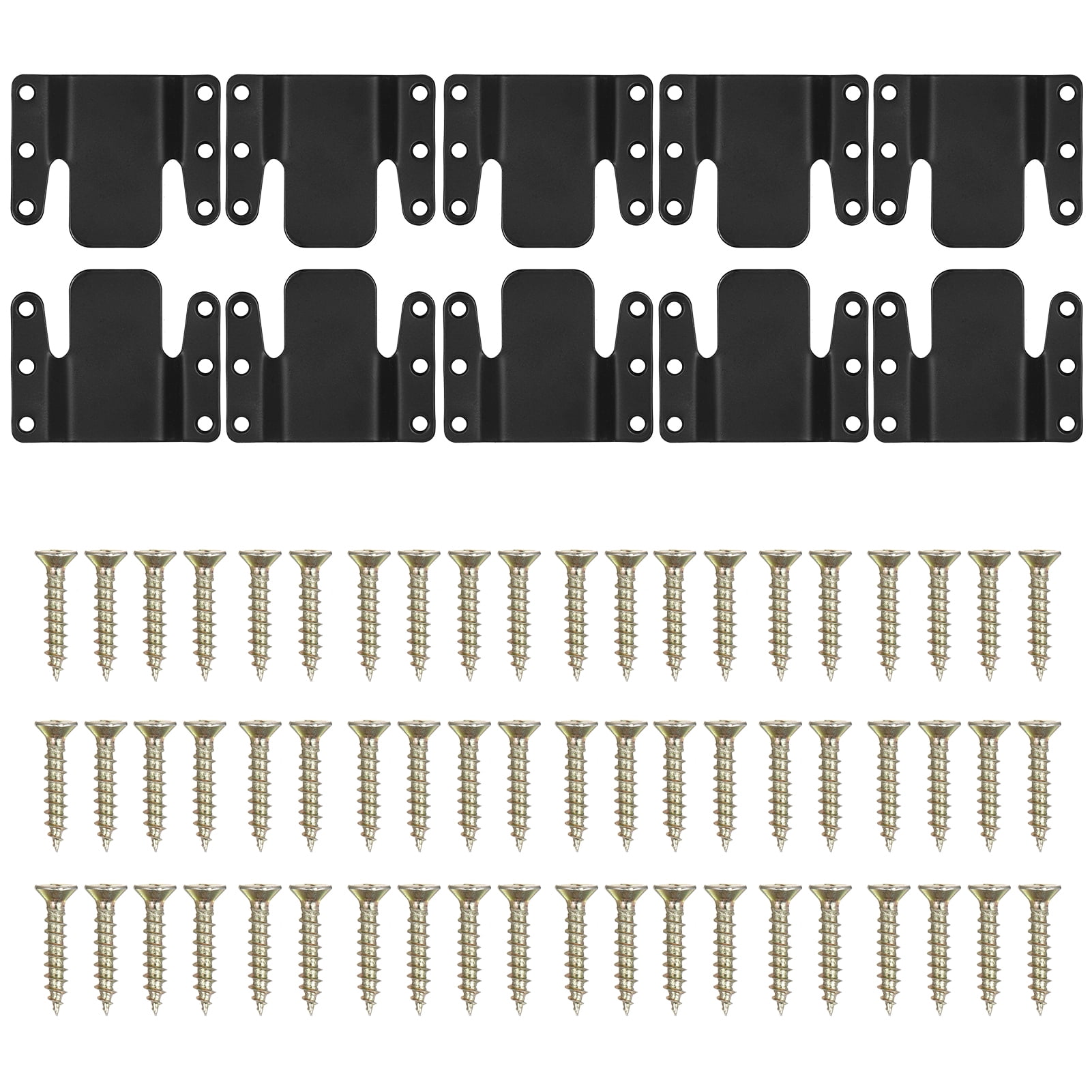 10Pcs Sectional Couch Connectors, Universal Sectional Sofa Interlocking