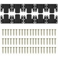 thumbnail image 1 of 10Pcs Sectional Couch Connectors, Universal Sectional Sofa Interlocking, Easy To Install Couch Clips For Sectionals Sturdy Furniture Connectors Sofa Connector Bracket With Screw, 1 of 7