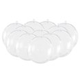 thumbnail image 1 of 10Pcs/Set Clear Plastic Fillable Baubles Christmas Ball Ornaments DIY Wedding Party Holiday Home Decorations, 1 of 9
