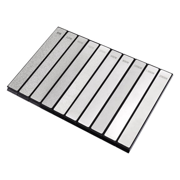 10Pcs Set Diamond Whetstone Knife Sharpener for Edge Sharpener