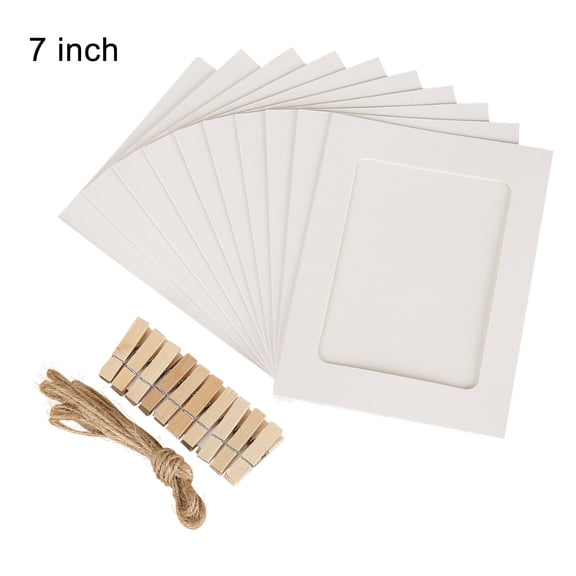 10Pcs/Set Hanging Photo Frame Birthday Party Booth Home Decor Photography Props