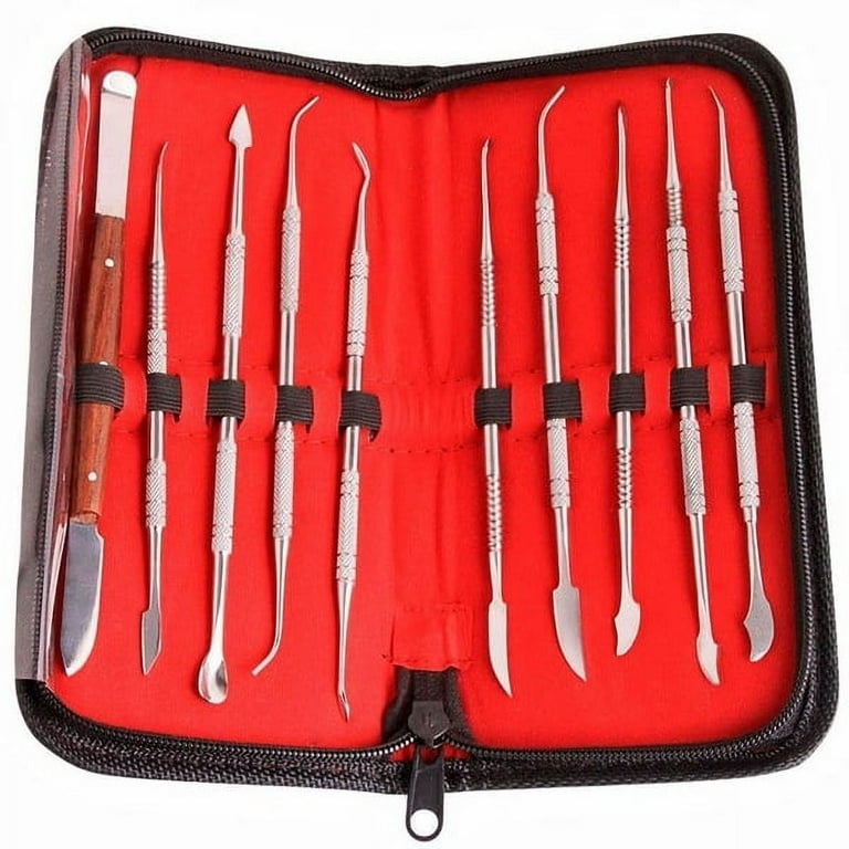 10Pcs/Set Health Care Dental Laboratory Equipment Wax Carving