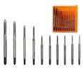 thumbnail image 1 of 10Pcs/Set M1-M3.5 Multi-Size Mini Micro Screw Tap Combination Watch Repair Tools, 1 of 5