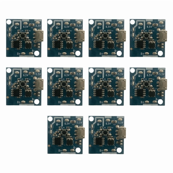 10Pcs/Set Multifunction Portable Handheld Fan Motherboard USB Mini Fan PCBA Mini Fan Control Board,D,10 x Fan Motherboards,As Shown