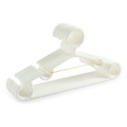 10Pcs/Set Portable Children Clothes Hanger Toddler Baby Coat Plastic Hangers Hook for Kids Clothing Organizer
