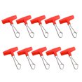 thumbnail image 1 of 10Pcs/Set Portable Fishing Line Sinker Slides Slider Hook Snap Accessory Tool, 1 of 6