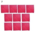 thumbnail image 1 of 10Pcs/Set Puzzle Carpet Shaggy Easy Installation Square Fluffy Carpet Tiles Plush Area Rug for Parlor, 1 of 7