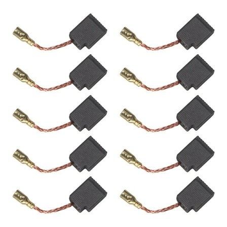 10Pcs/Set Replacement Carbon Brushes D28110 D28112 D28402 Dwe46151 Repair Intermittent Motors Grinder Power Tool Accessories