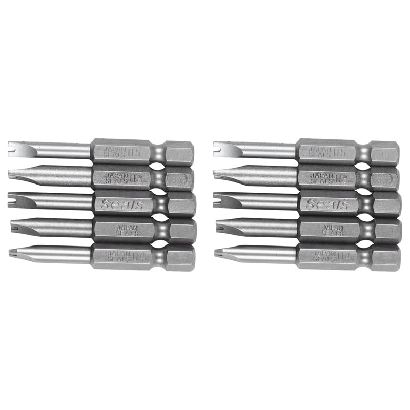 10Pcs Set Security Bit Set Tamper Proof Screwdriver Drill Bit Screw ...