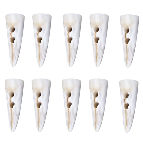 10Pcs Sewing Button Double Hole Button Fasteners For Coat Clothing Repair Sewing Tailoring Garment Embellishment
