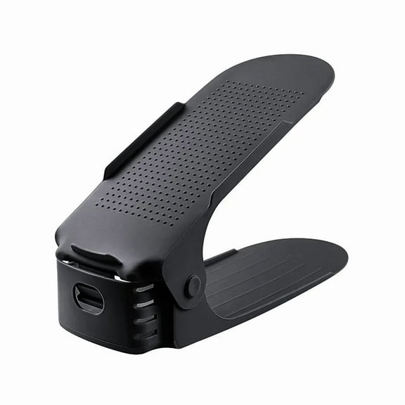 10Pcs Shoe Stacker Adjustable Shoe Slots Organizer Shoes Slots Space Saver Double Deck Rack Holder For Closet Organization