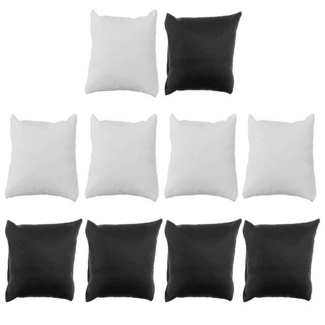 10Pcs Shop Jewelry Display Pillow Watch Bracelet Holding Pillow Black