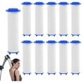thumbnail image 1 of 10Pcs Shower Head Filter Drivese, 2.95 Inch Ion Shower Dropse Head Filter PP Cotton Replacement Cartridge, Water Filter Core Cotton For Handheld Showerheads., 1 of 6