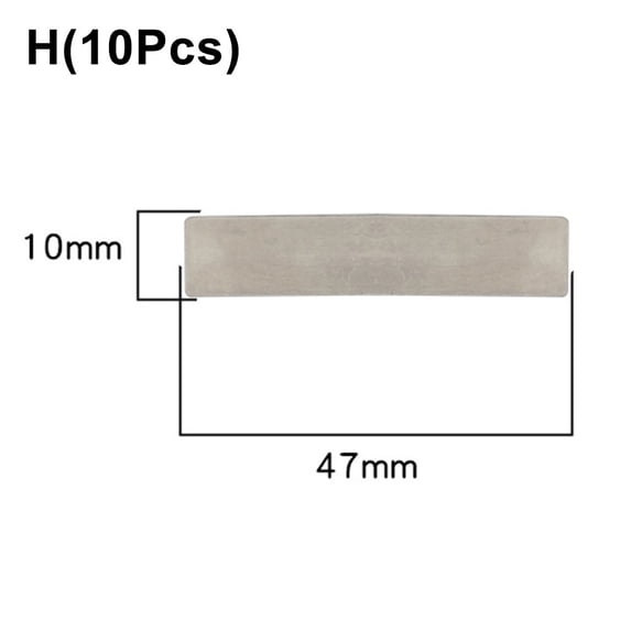 10Pcs Silent Oil Free Air Compressor Pump Head Valve Plates Belt Piston Machine