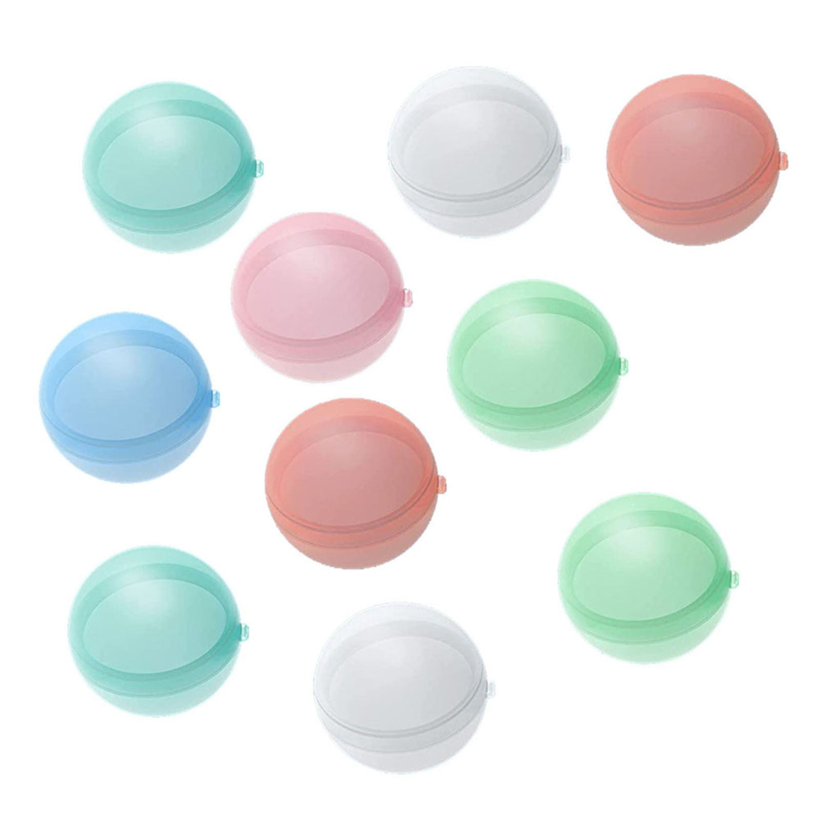 10Pcs Silicone Reusable Water Balloons Balls Summer Outdoor Fun Water ...