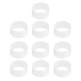 thumbnail image 1 of 10Pcs Silicone Tennis Racquet Grip Rings Racket NonSlip Racket for Badmintons Squash Baseball Bat Handle, 1 of 8
