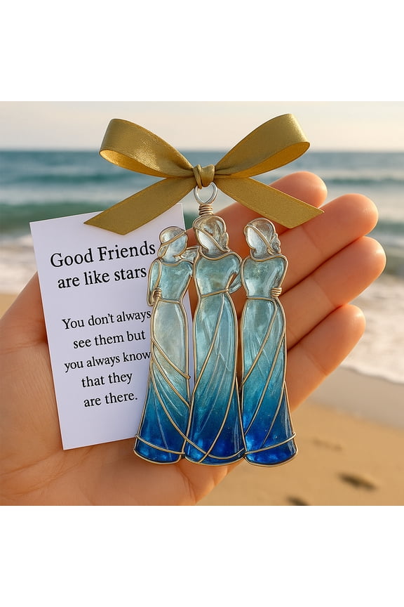 10Pcs Sister Gift Pendant! CQCYD Sister Gift 2D Pendant Necklace, Elegant Sister Jewelry Gift, Personalized Keepsake Pendant for Sister Birthday Christmas, Best Friend Gift, Women's Fashion Accessory