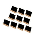 thumbnail image 1 of 10Pcs Small Chalkboard Signs with Stand Small Wood Blackboards for for Wedding Message Board Place Cards Table Number, 1 of 21