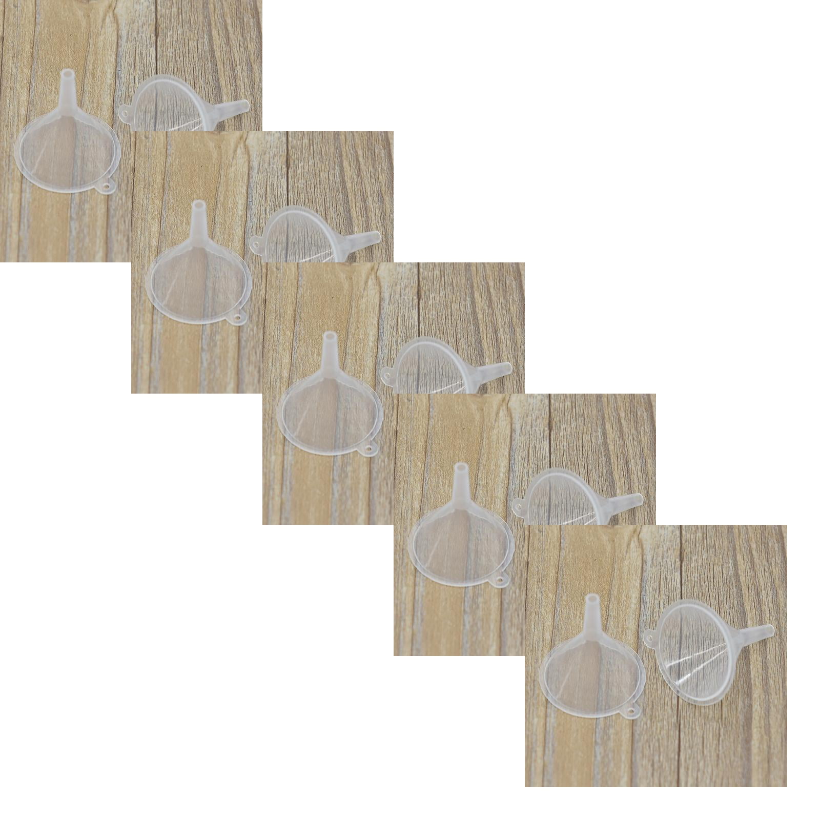 10Pcs Small For Perfume Diffuser Bottle Mini Liquid Oil Funnels Small