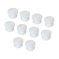thumbnail image 1 of 10Pcs Snap Rubber Grommet Hole Plug Mount Dia 10mm ID 7mm H 10mm Seal Anti-Scratch Cable Pipe Transparent, 1 of 5