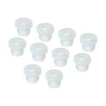 thumbnail image 1 of 10Pcs Snap Rubber Grommet Hole Plug Mount Dia 7.5mm ID 5mm H 9mm Seal Anti-Scratch Cable Pipe Transparent, 1 of 5