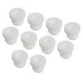thumbnail image 1 of 10Pcs Snap Rubber Grommet Hole Plug Mount Dia 7.5mm ID 5mm H 9mm Seal Anti-Scratch for Cable Pipe White, 1 of 5