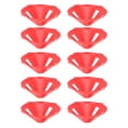 thumbnail image 1 of 10Pcs Soccer Disc Cones Thickened Hollow Sports Fitness Training Cones Windproof Soccer Training Aids Red, 1 of 8