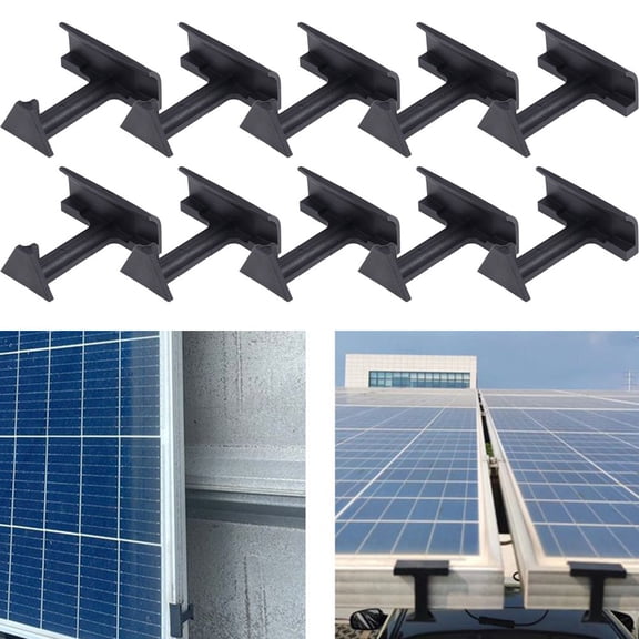 10Pcs Solar Panel Water Drainage Clips PV Modules Cleaning Clips For Water Drain