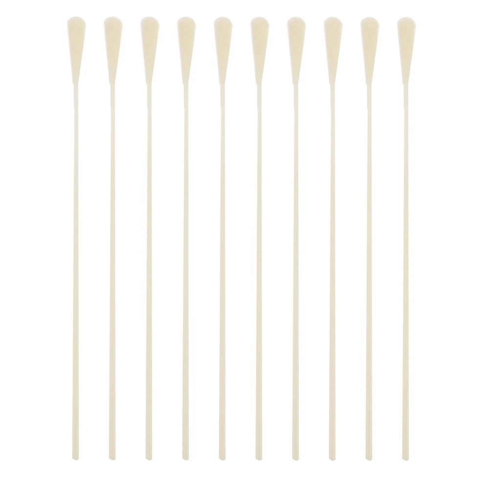 10Pcs Specimen Collection Swabs Disposable Throat Swabs Flocked Throat