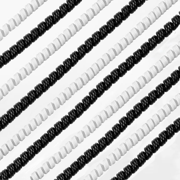 10Pcs Spiral Cable Protector, 55inch/1.4m Chargers Cord Protector Data Cable Protective Sleeve Headphone Saver Charger Protective Data Lines Cover(Black and White)