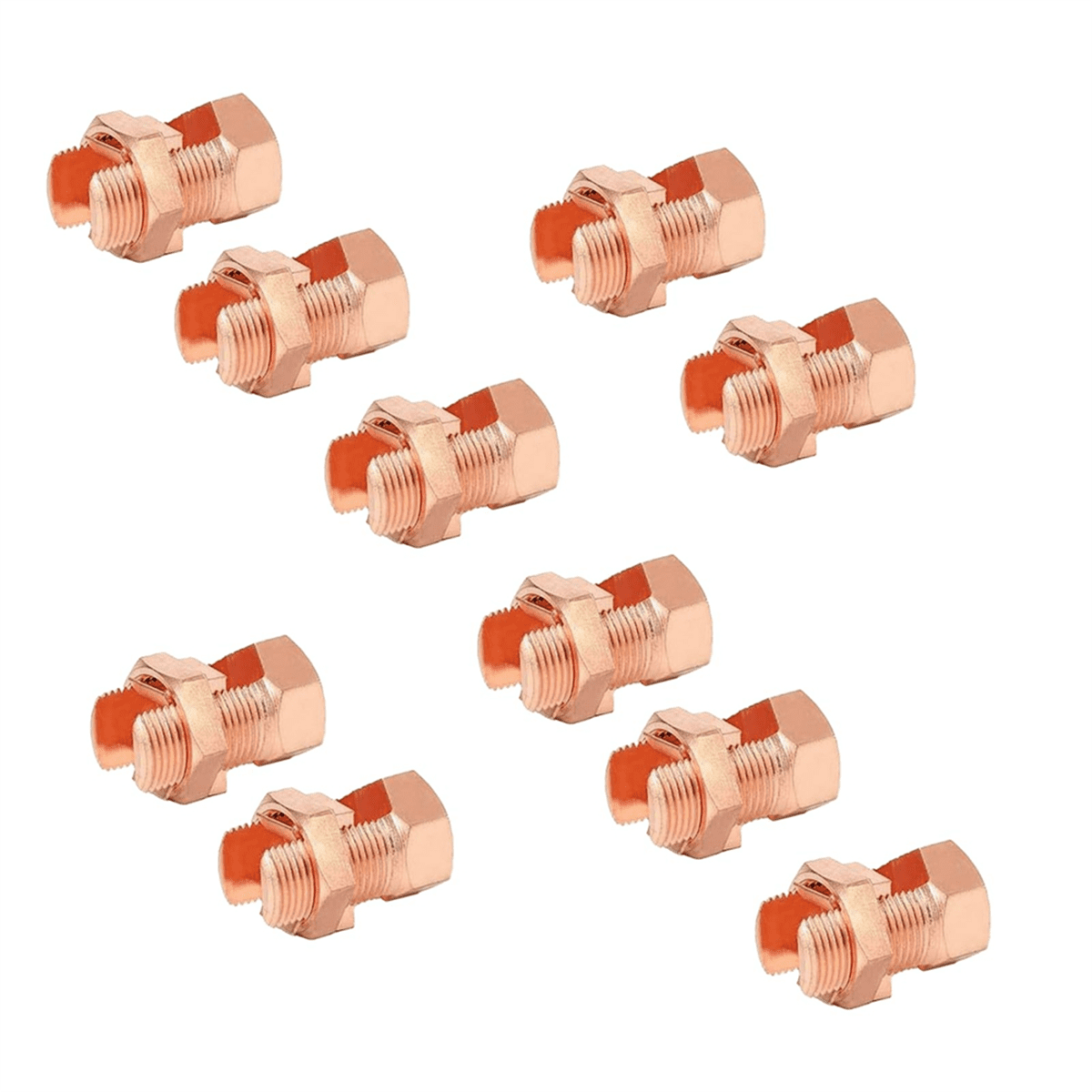 10Pcs Split Bolt Connector, Grounding Split Bolt Connector Split Bolt