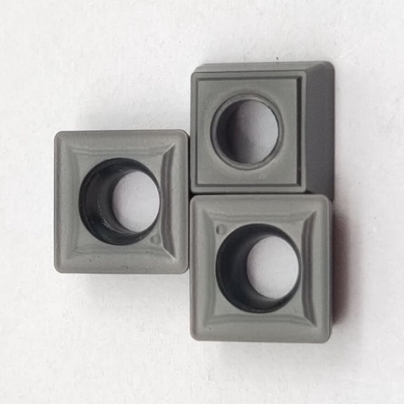 10Pcs Spmg060204-Tg Lf6018 Cnc U Drill Carbide Inserts For 16-20 Mm Tool